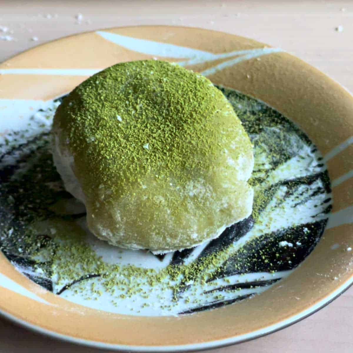 Green tea mochi recipe