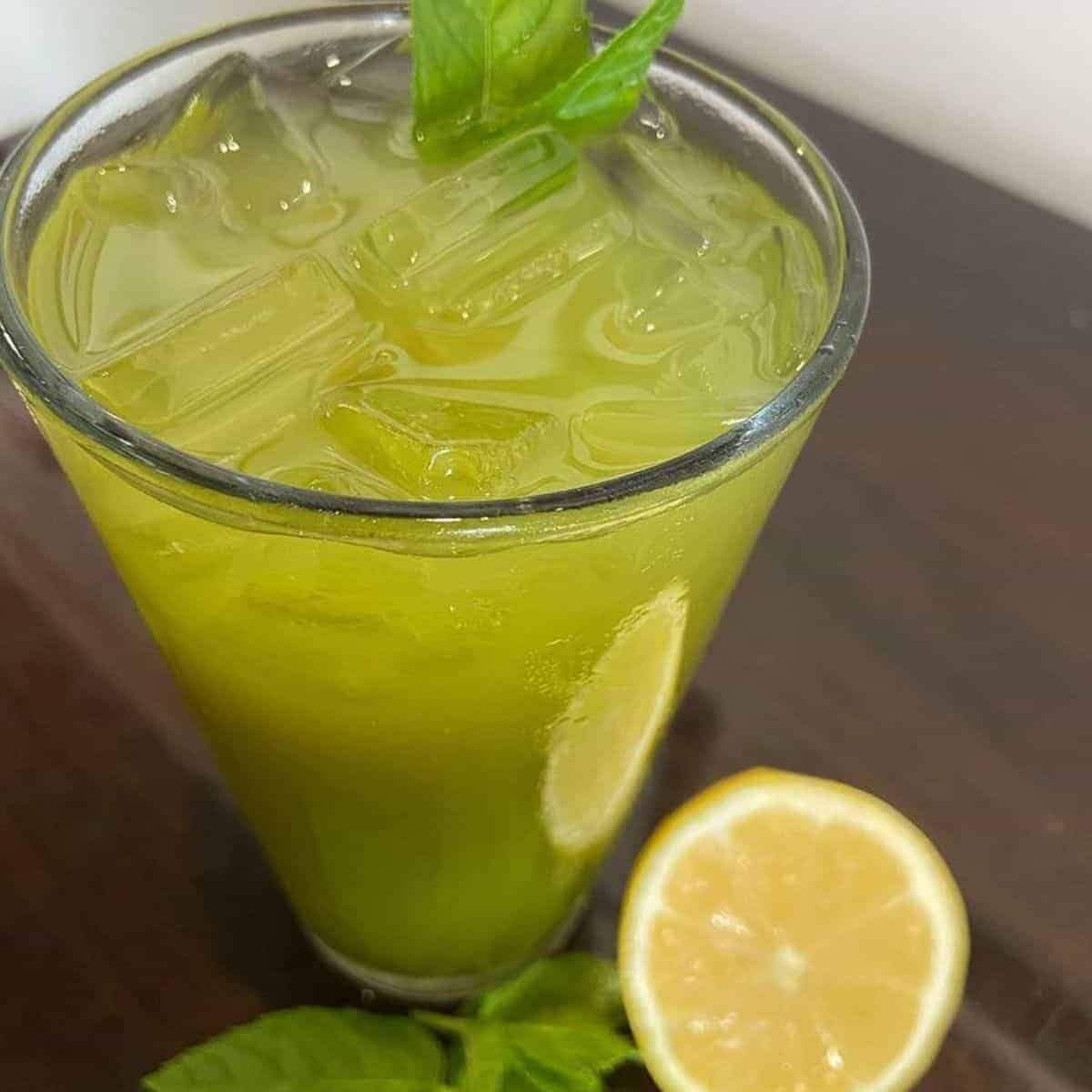 green and sour drink to make at home