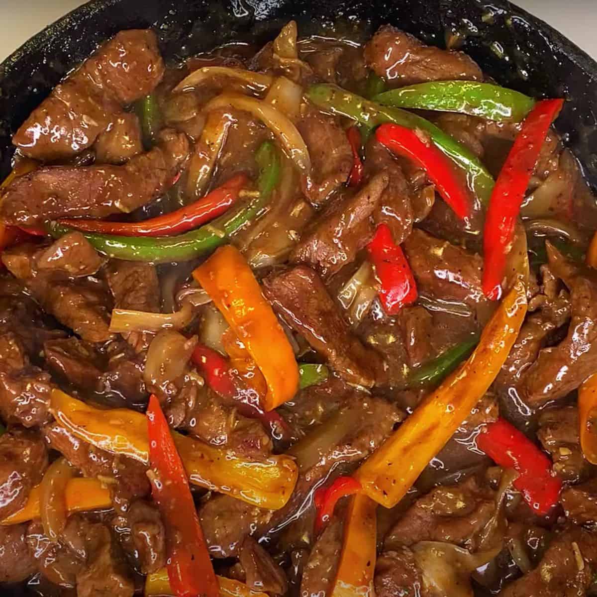 Pepper steak recipe chinese
