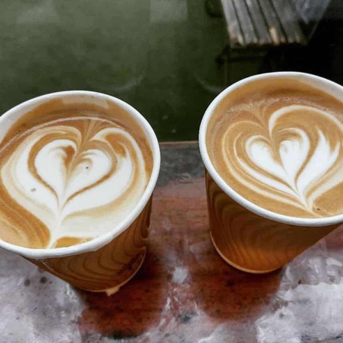 latte art Coffee Counter