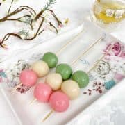 Easy Hanami Dango Recipe (with or without tofu)