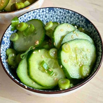 not spicy korean cucumber salad recipe