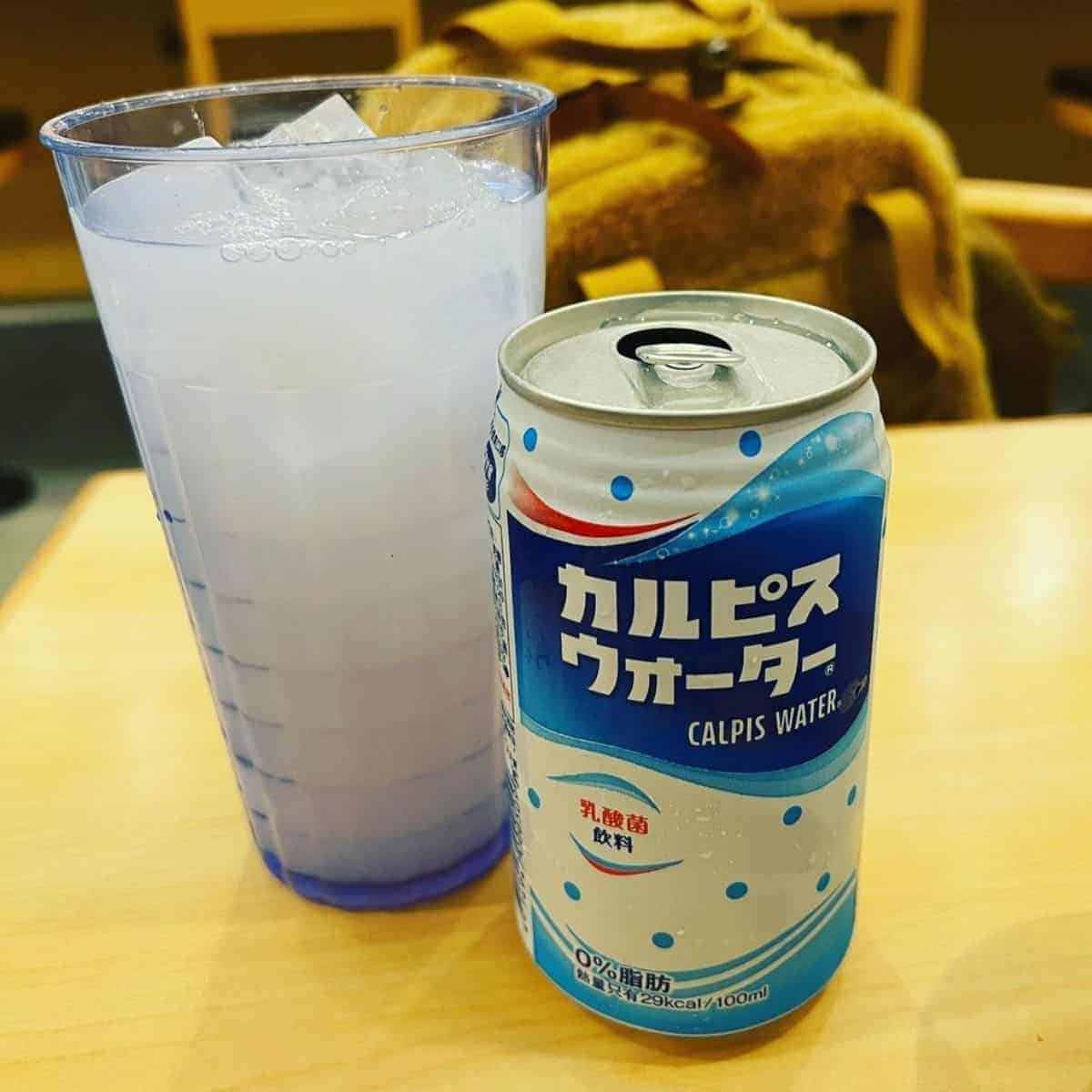 Calpis water can drink
