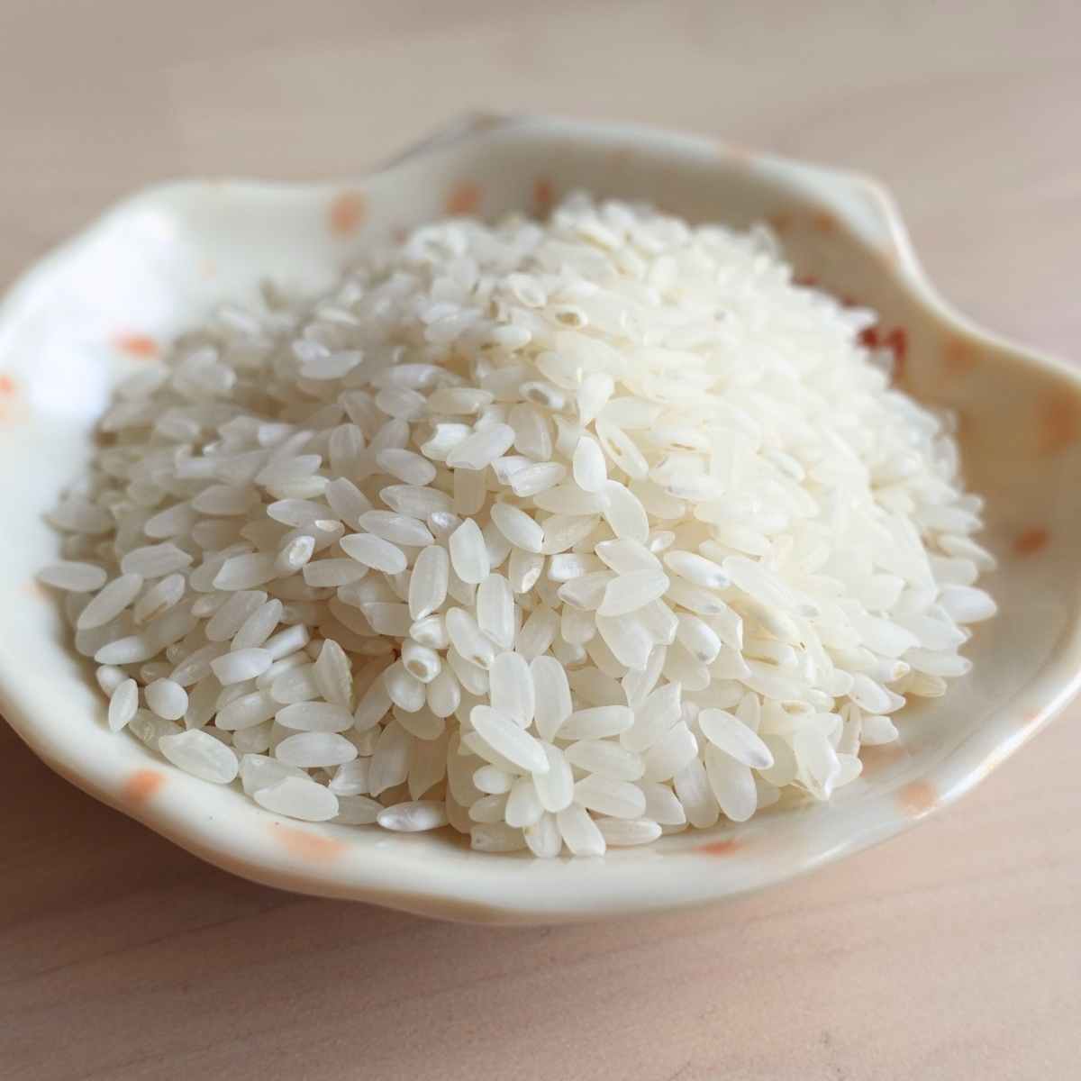 raw short grain Japanese rice
