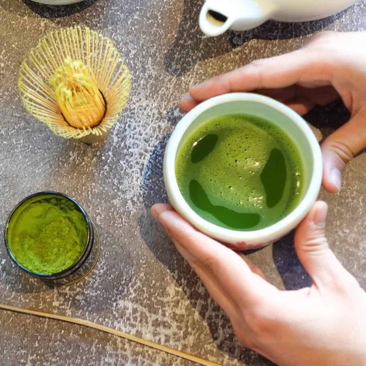 How to make matcha green tea