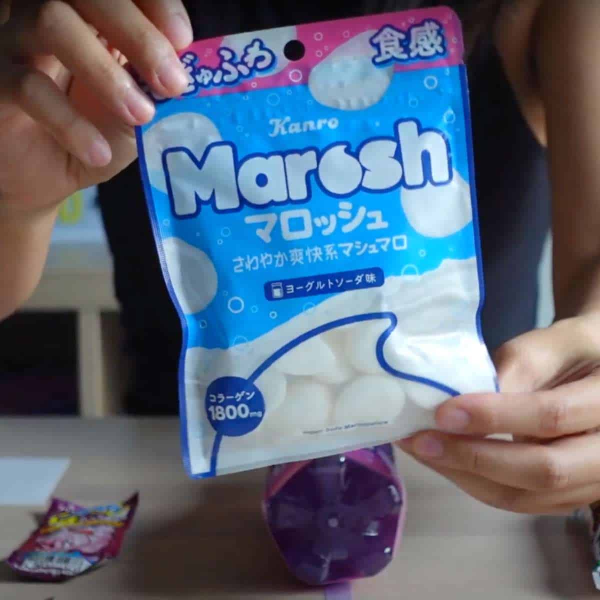 yoghurt soda marshmallow