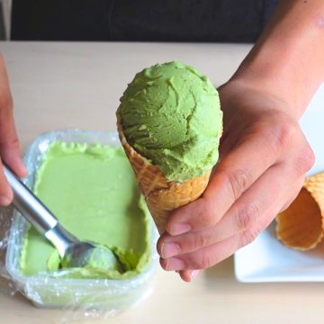 how to make matcha ice cream