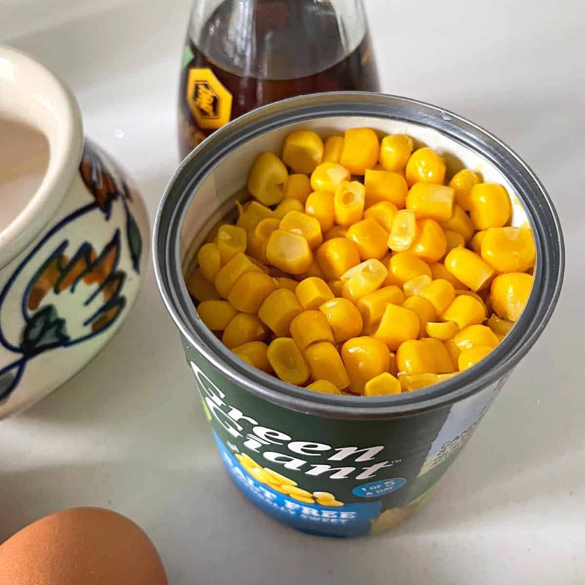 Canned corn