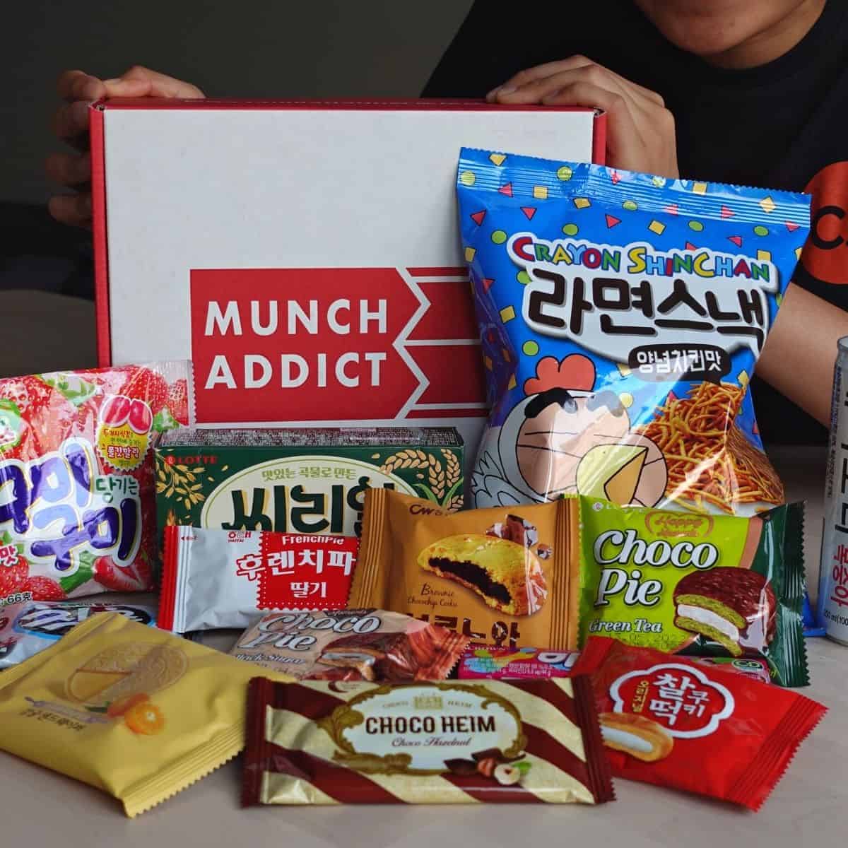 Munch Addict Korea Box
