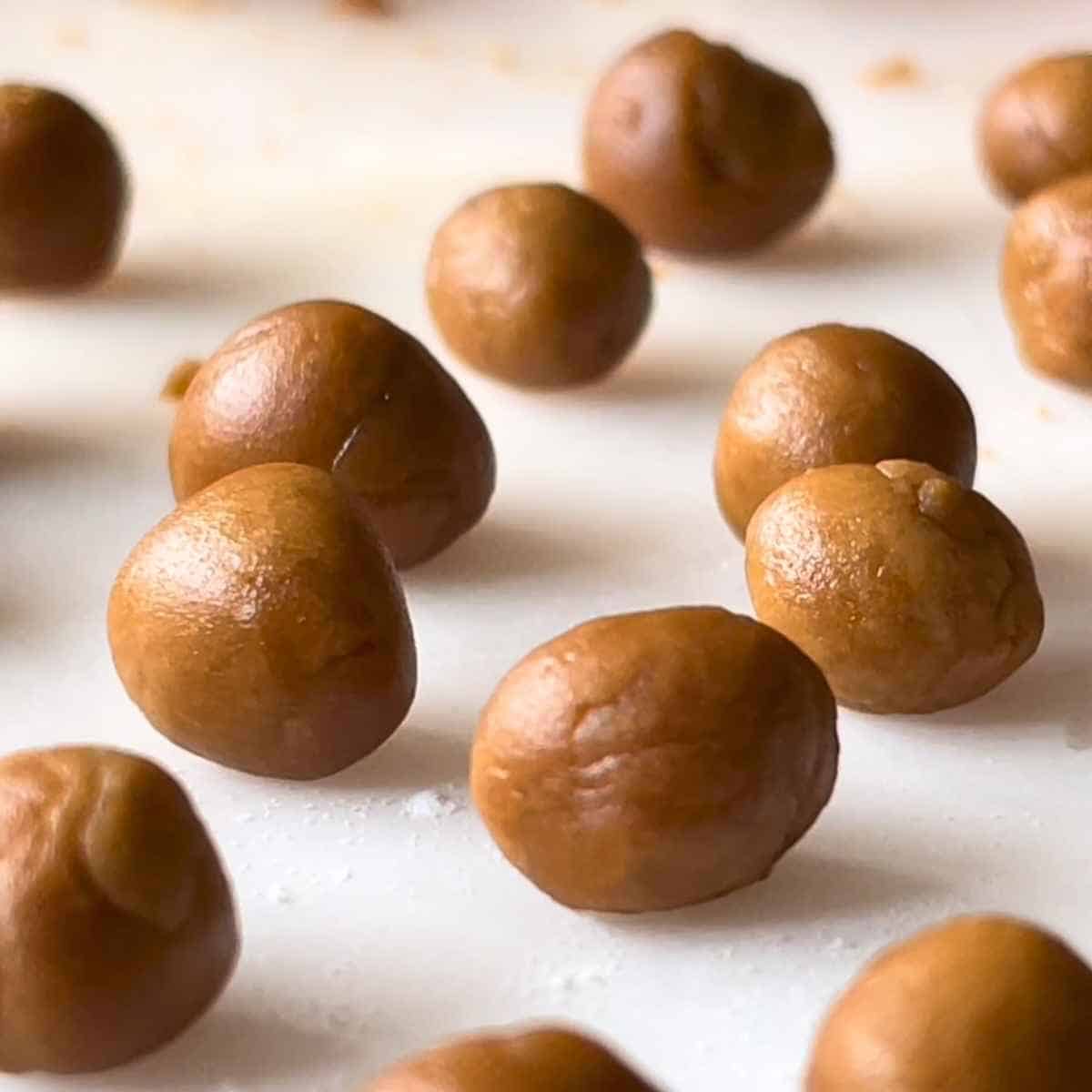 Size of dough balls
