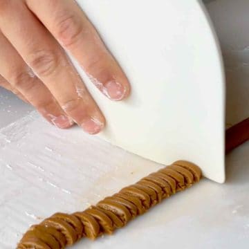 cut dough into small pillows